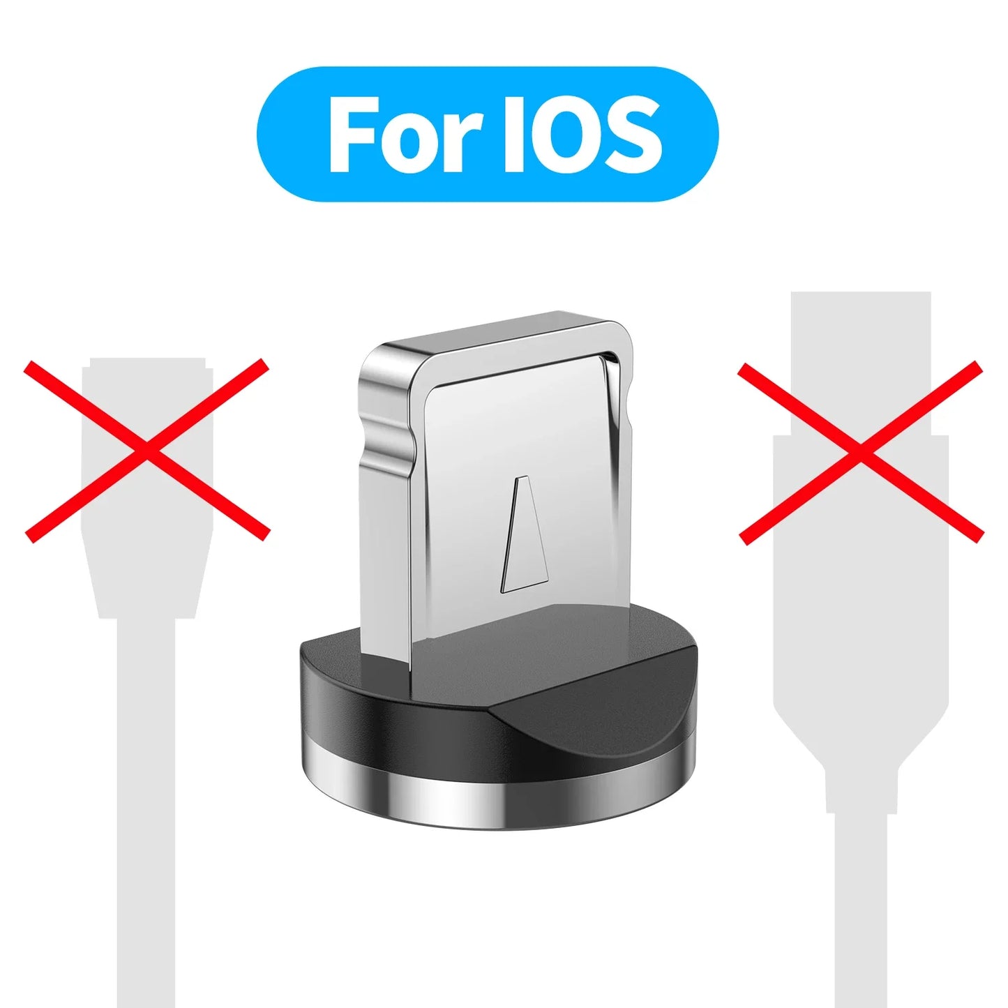 3 In1 Magnetic Current Luminous Lighting Charging Mobile Phone Cable Cle Usb C Cable LED Micro USB Type C for Iphone Huawei P50