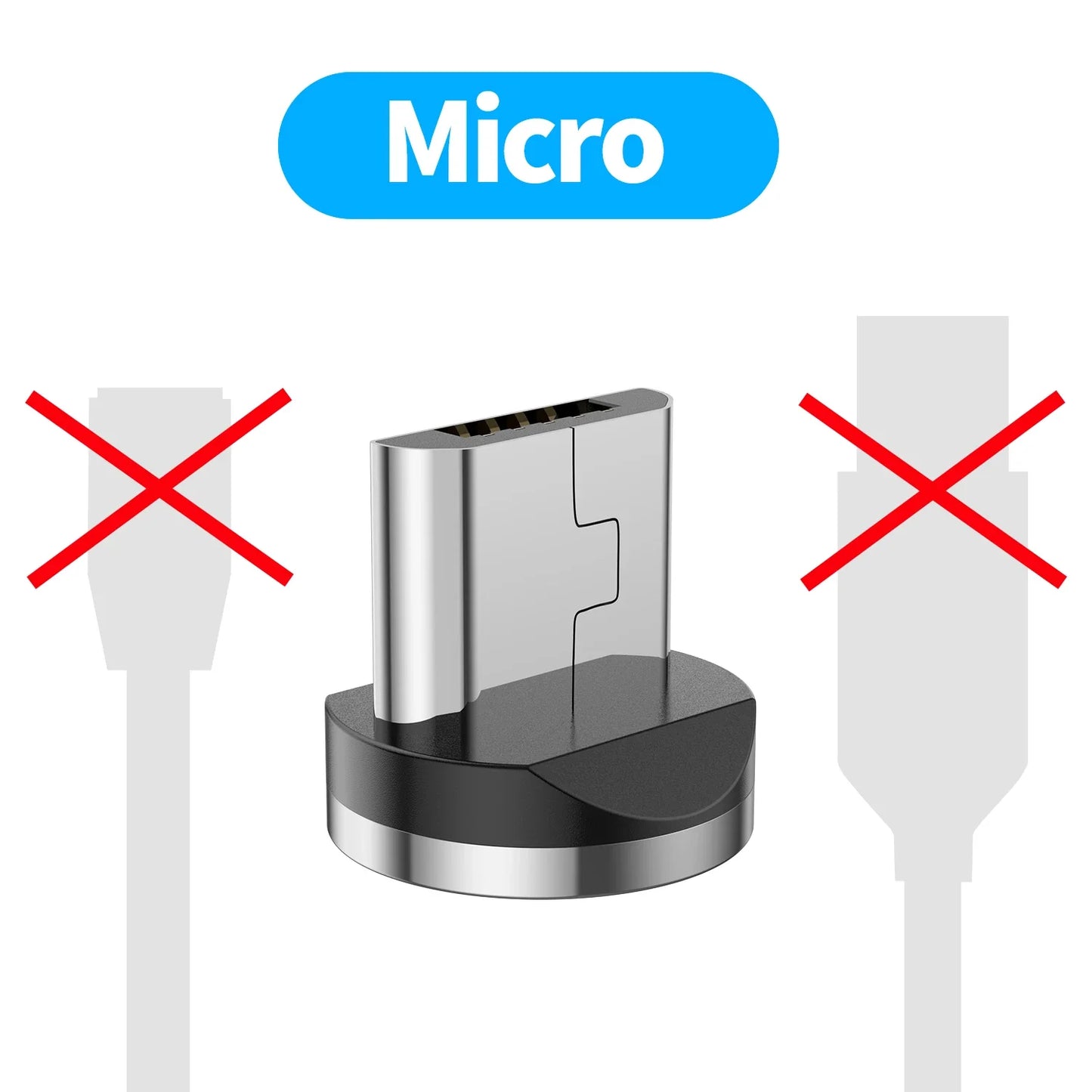 3 In1 Magnetic Current Luminous Lighting Charging Mobile Phone Cable Cle Usb C Cable LED Micro USB Type C for Iphone Huawei P50