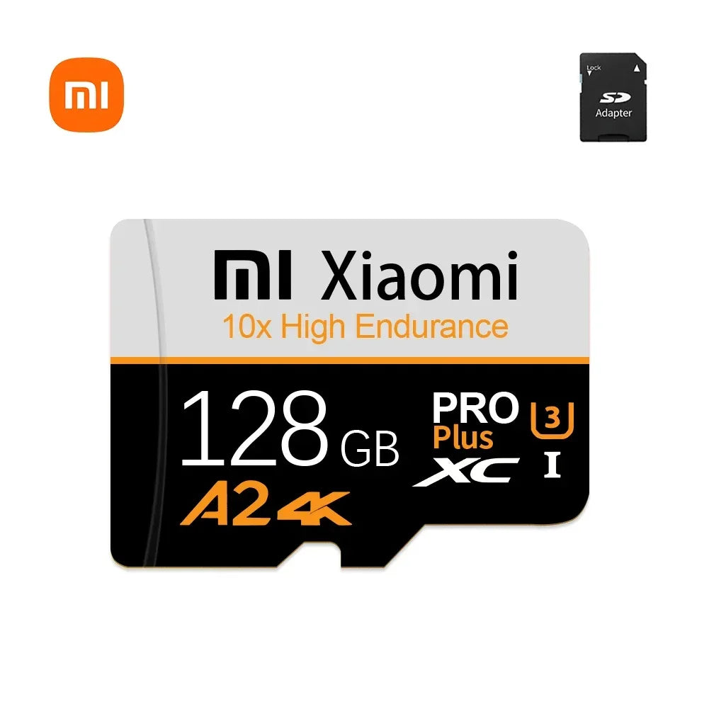 Xiaomi High Speed Memory Card 1TB 2TB Micro TF SD Card 128GB 256GB TF Card For Camera Surveillance Devices For Sony For Lenovo
